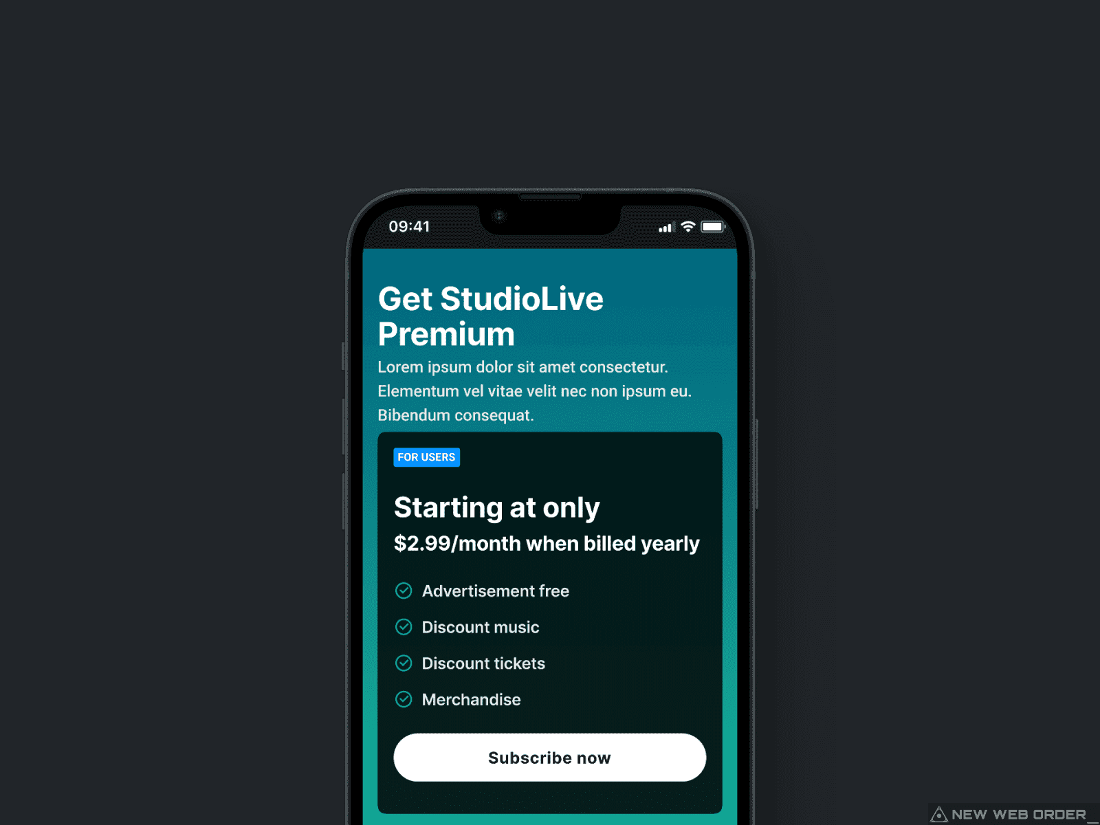 StudioLive Interface